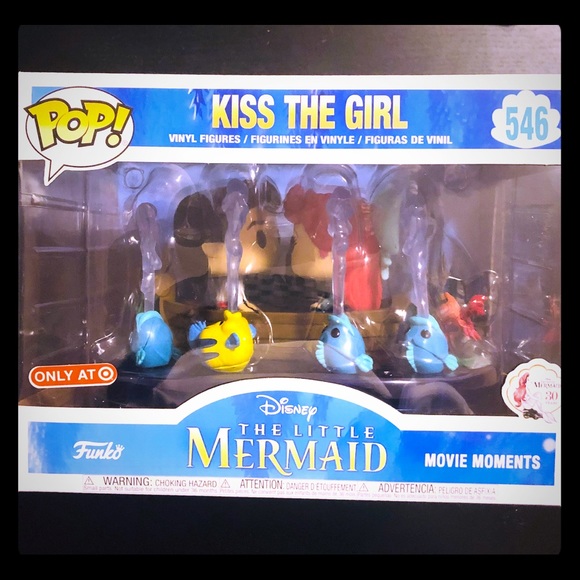funko pop ariel kiss the girl